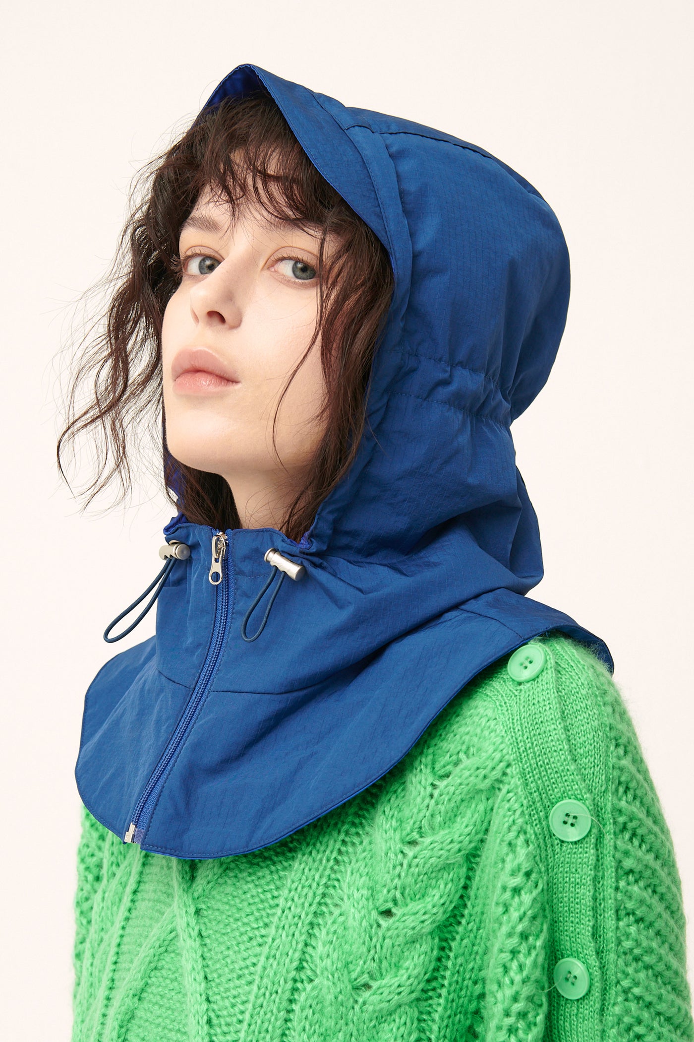 storets.com Hooded Puffer Neckwarmer