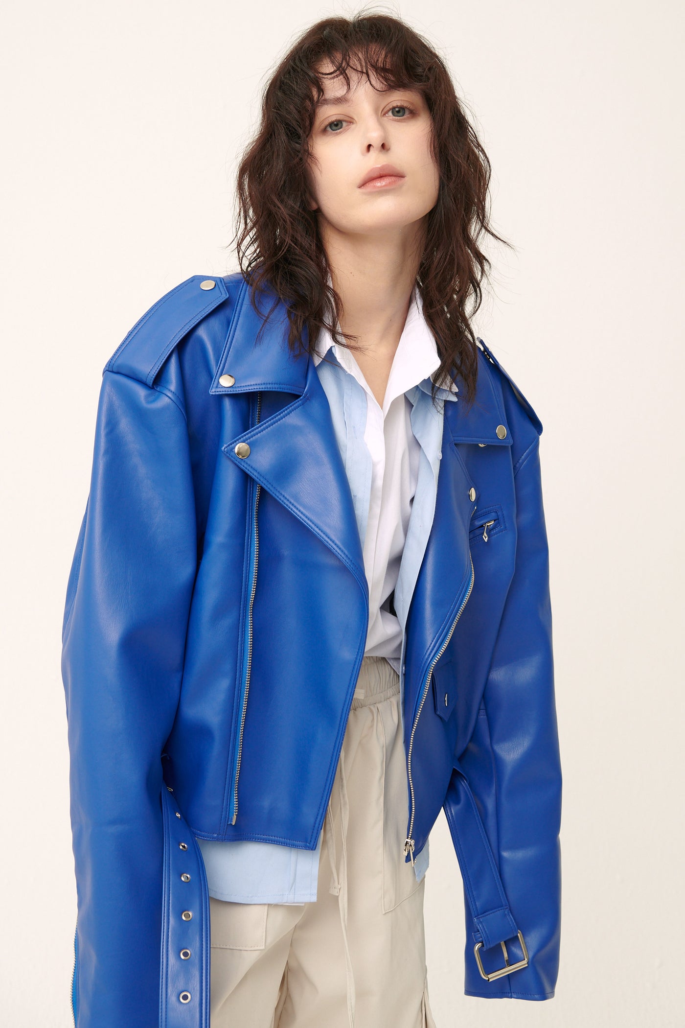storets.com Emma Pleather Rider Jacket