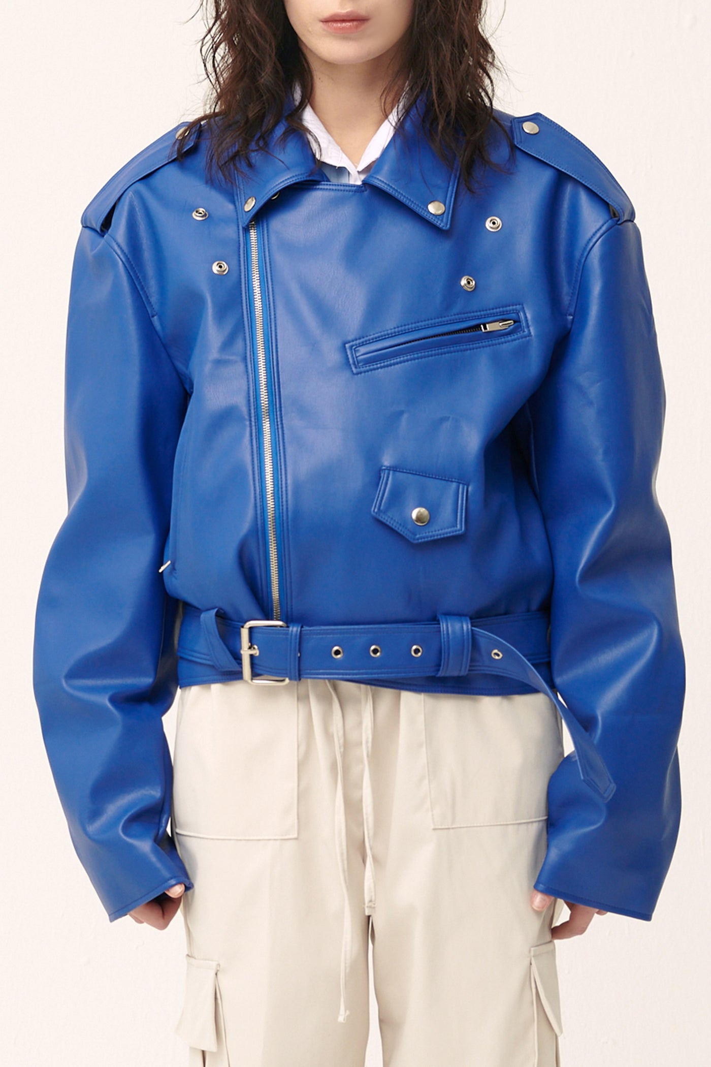 storets.com Emma Pleather Rider Jacket