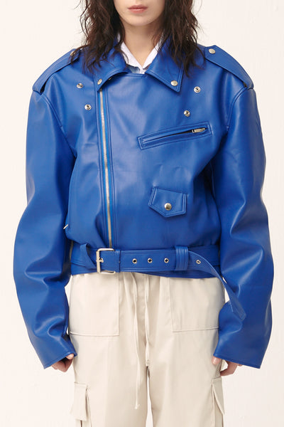 storets.com Emma Pleather Rider Jacket