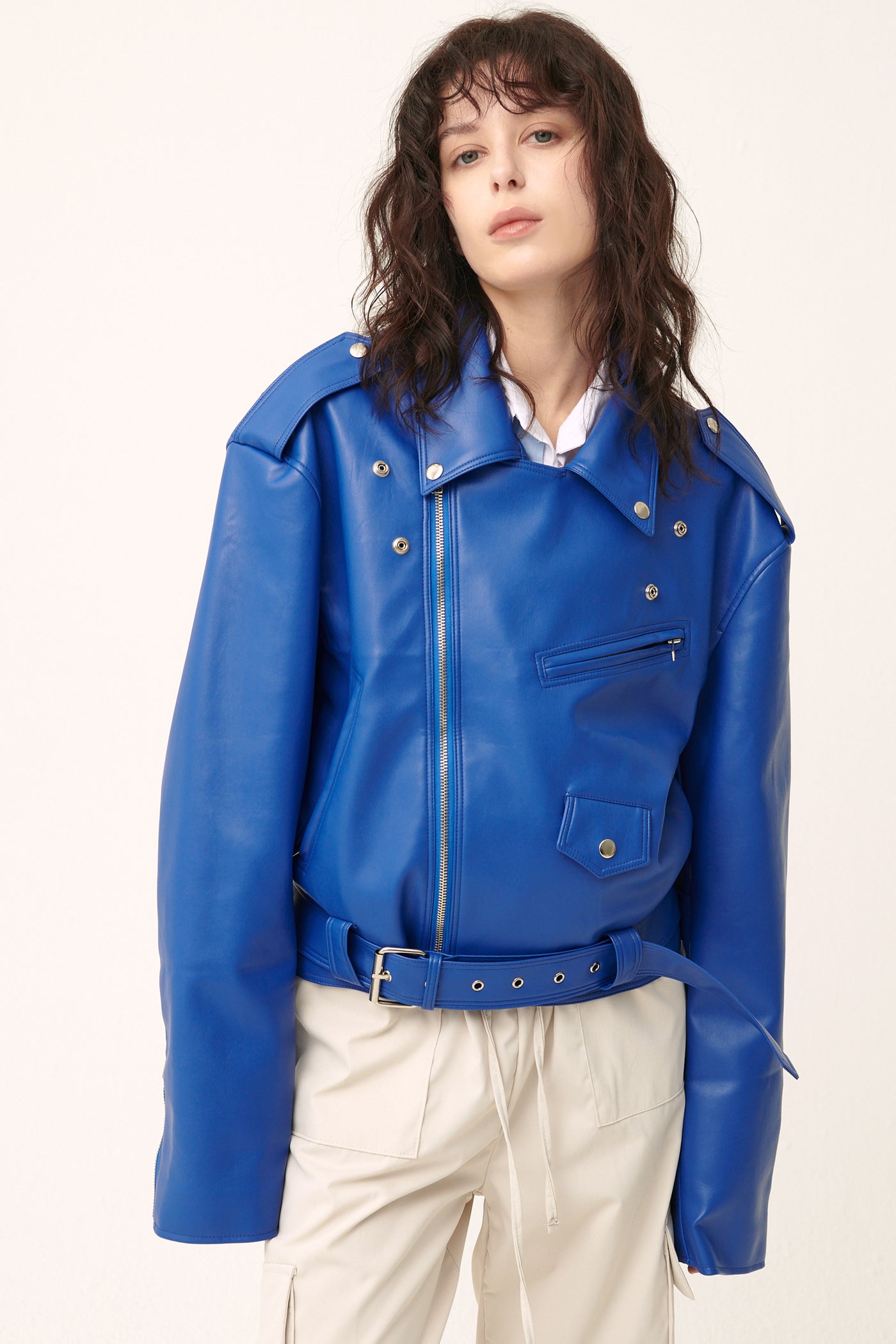 storets.com [NEW] Emma Pleather Rider Jacket