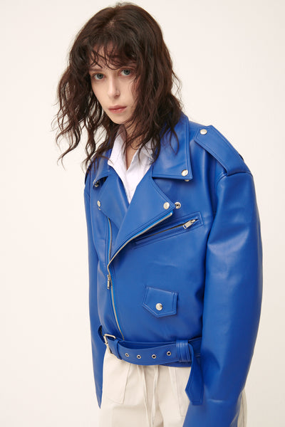 storets.com [NEW] Emma Pleather Rider Jacket