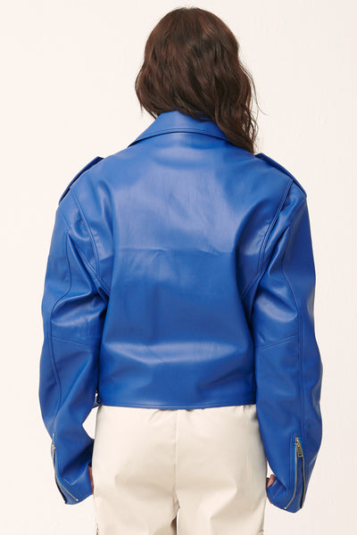 storets.com Emma Pleather Rider Jacket