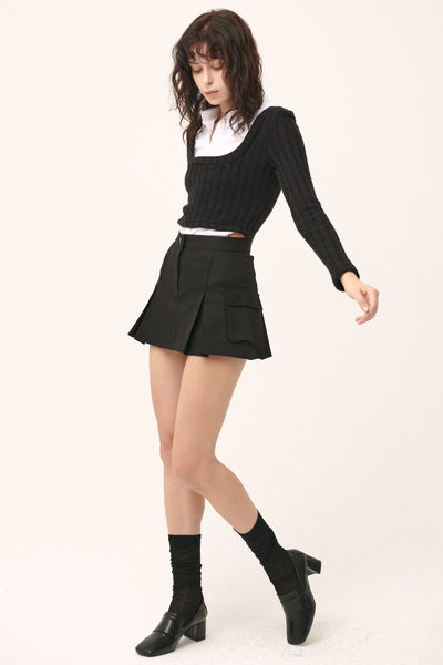 storets.com [NEW]Mia Cargo Mini Skort