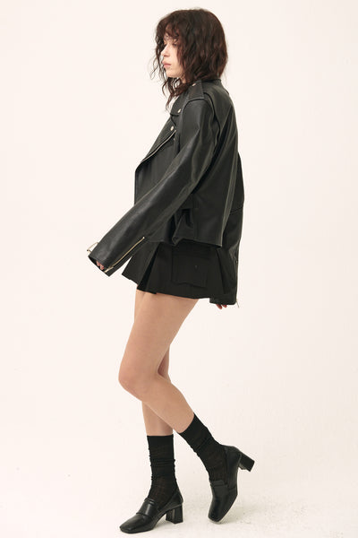 storets.com [NEW]Megan Oversized Rider Jacket