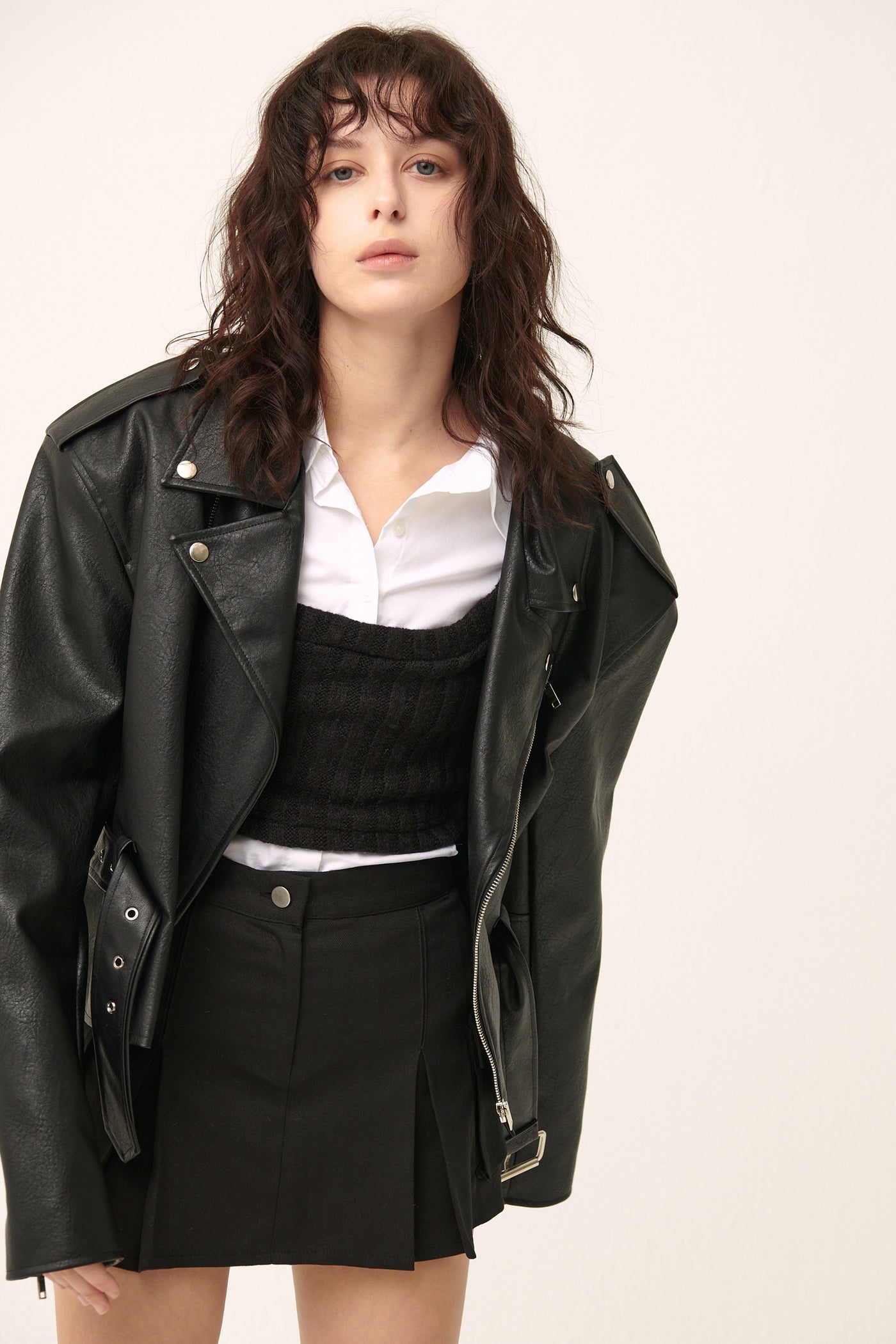 storets.com [NEW]Megan Oversized Rider Jacket