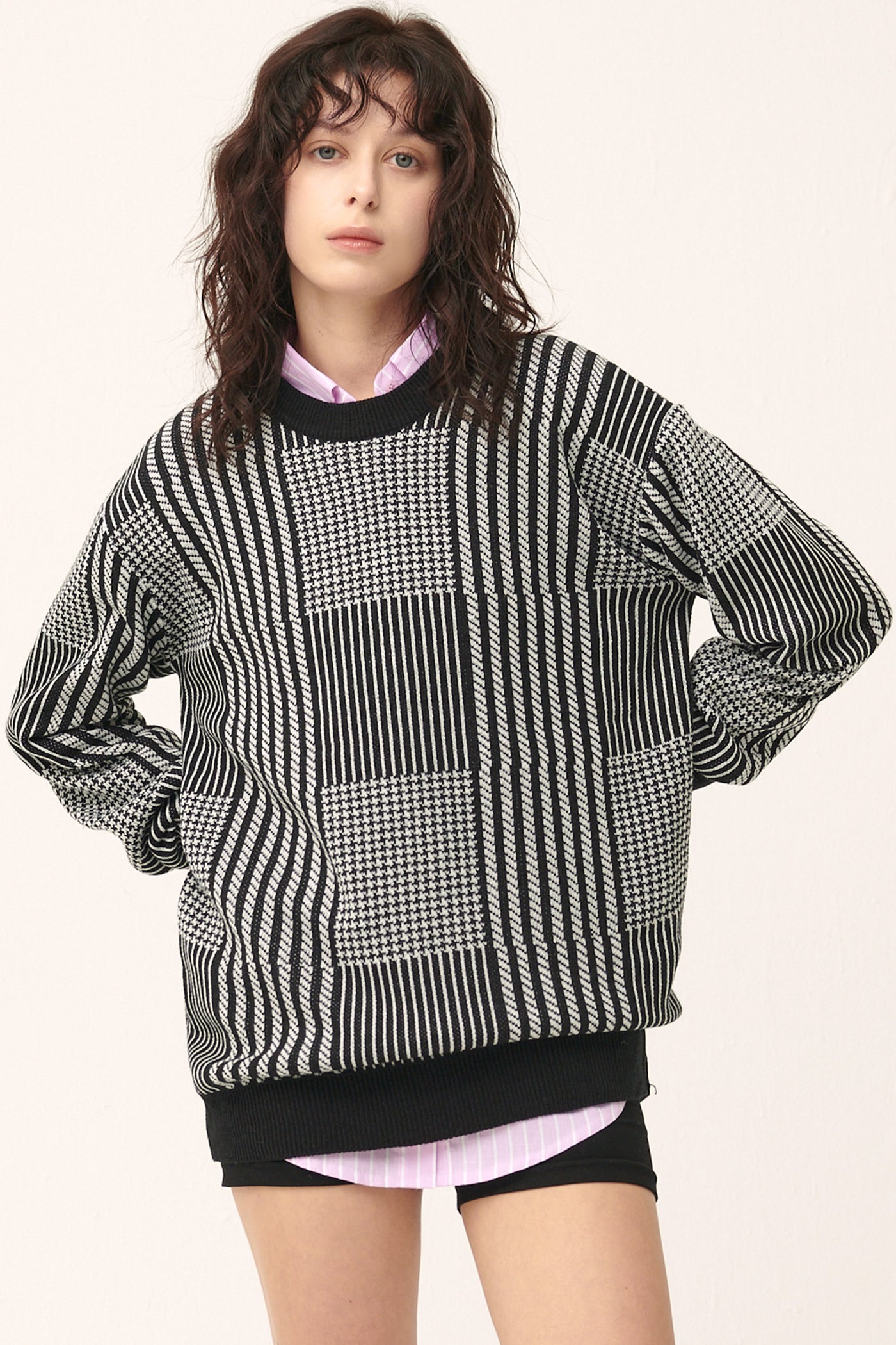 storets.com [NEW] Madison Sweater in Plaid