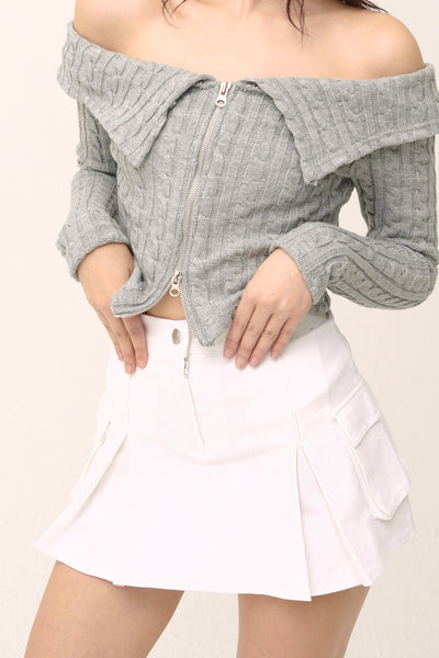 storets.com [NEW]Mia Cargo Mini Skort