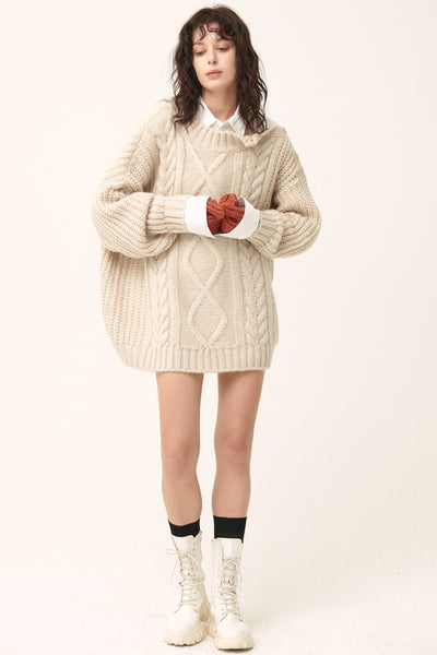 storets.com [NEW] Avery Cable Sweater/Dress