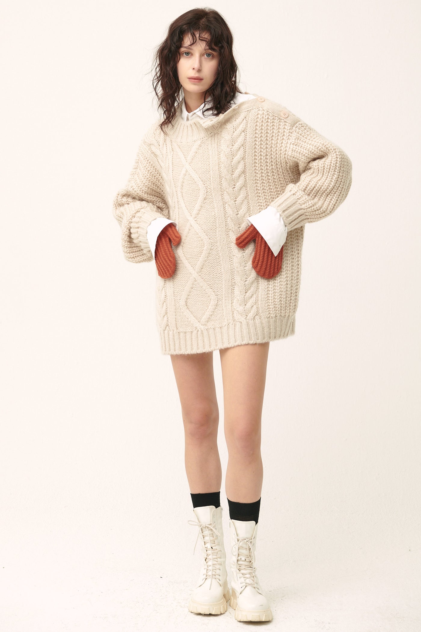 storets.com [NEW] Avery Cable Sweater/Dress
