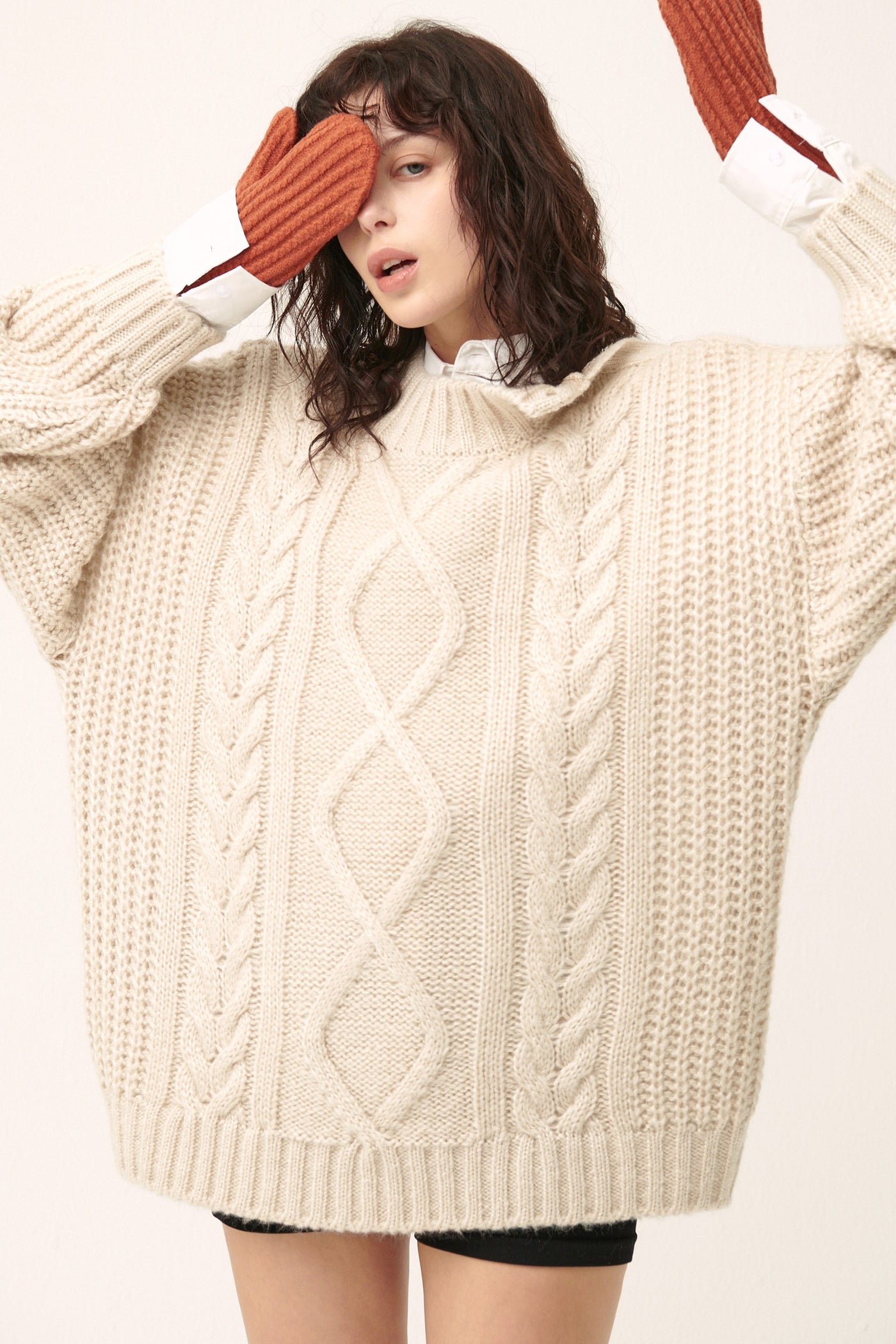 storets.com [NEW] Avery Cable Sweater/Dress