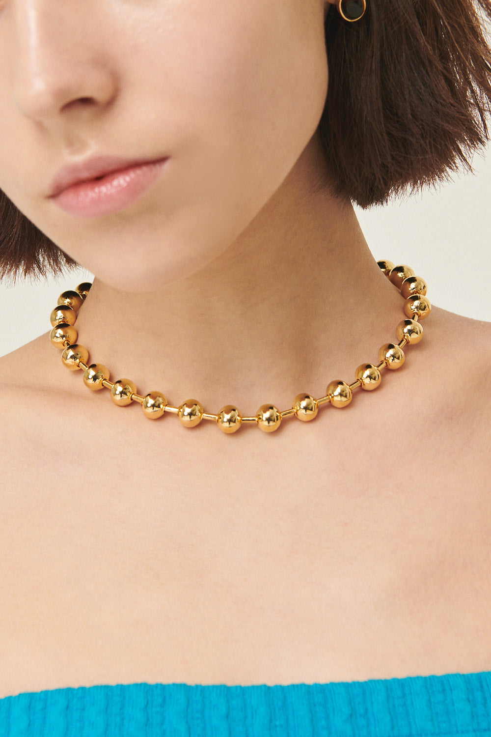 storets.com Lorena Bold Ball Chain Necklace