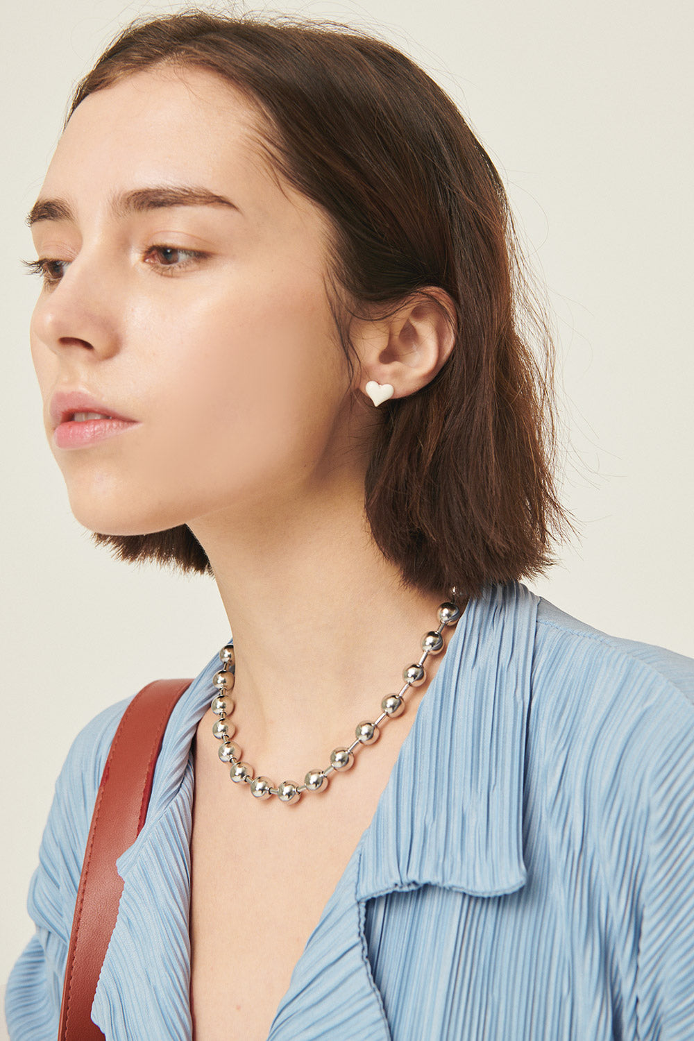 storets.com Lorena Bold Ball Chain Necklace