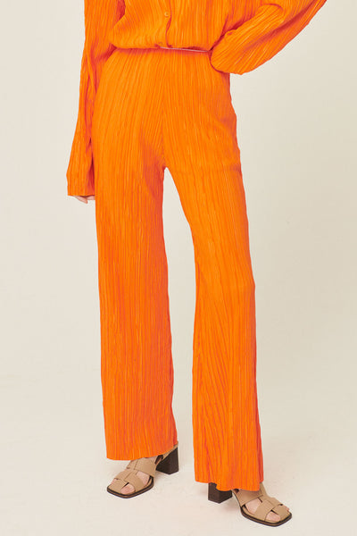 storets.com Maria Flared Leg Plisse Pants