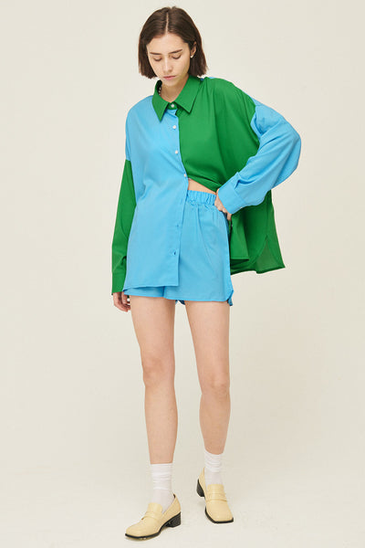 storets.com Bria Lounge Shirt and Shorts Set