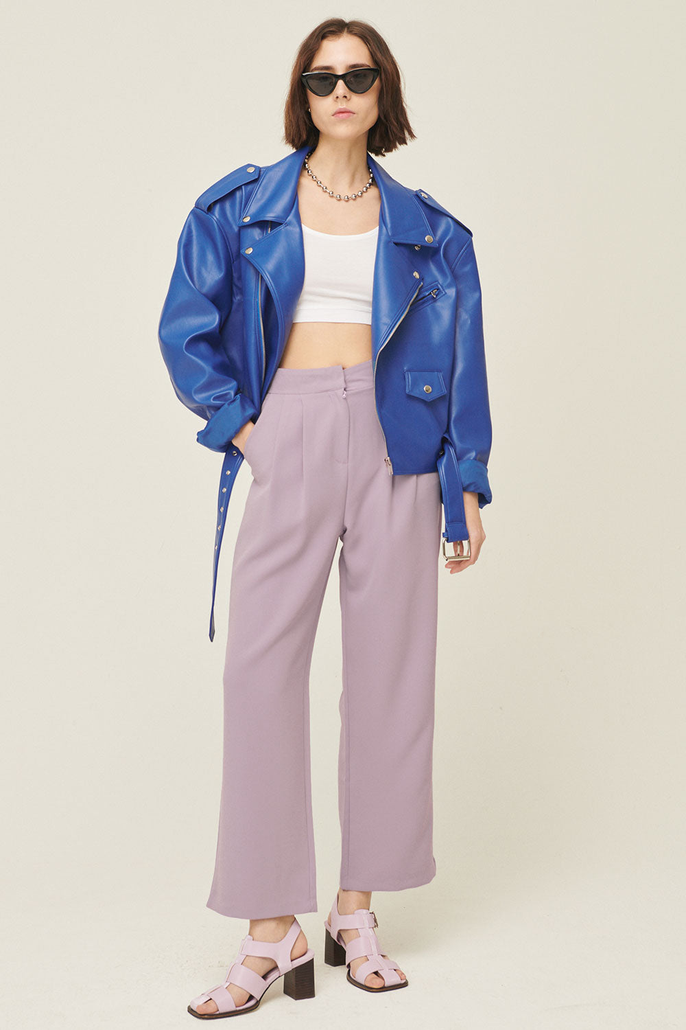 storets.com Emma Pleather Rider Jacket