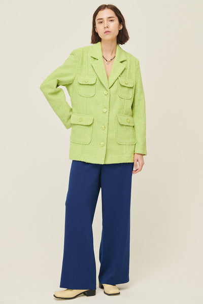 storets.com Anna Pocket Tweed Coat