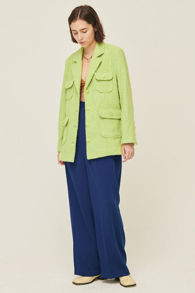 storets.com Anna Pocket Tweed Coat