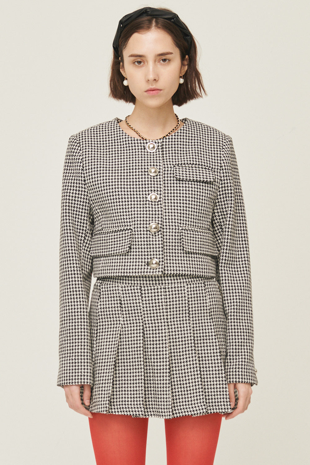storets.com Haley Houndstooth Jacket