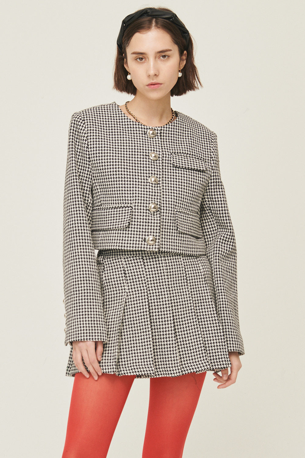 storets.com Haley Houndstooth Jacket