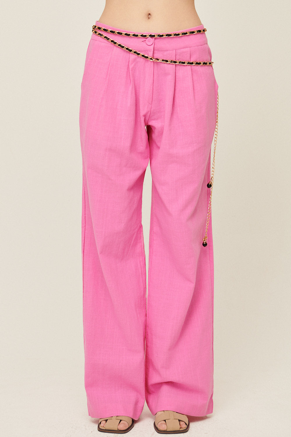 storets.com Sabrina Pintucked Wide Pants