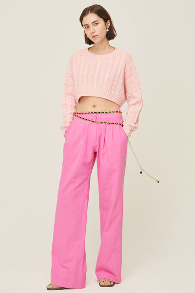 storets.com Sabrina Pintucked Wide Pants