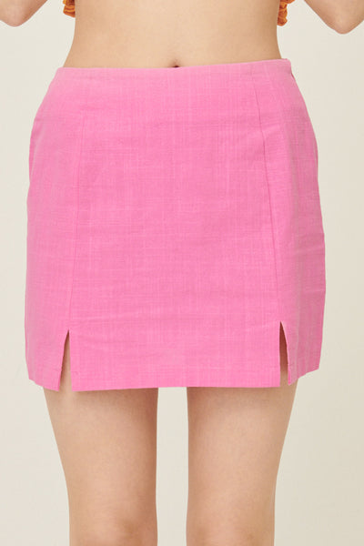 storets.com Sabrina Slit Mini Skirt