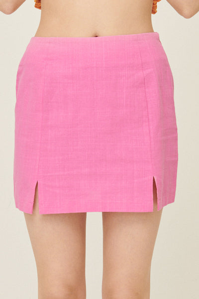 storets.com Sabrina Slit Mini Skirt