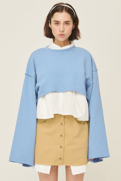 storets.com Sarah Arch Cropped Sweatshirt