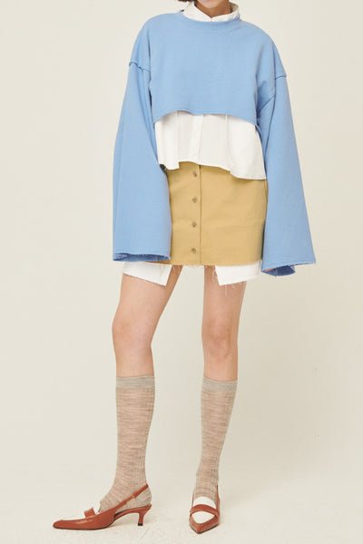 storets.com Sarah Arch Cropped Sweatshirt