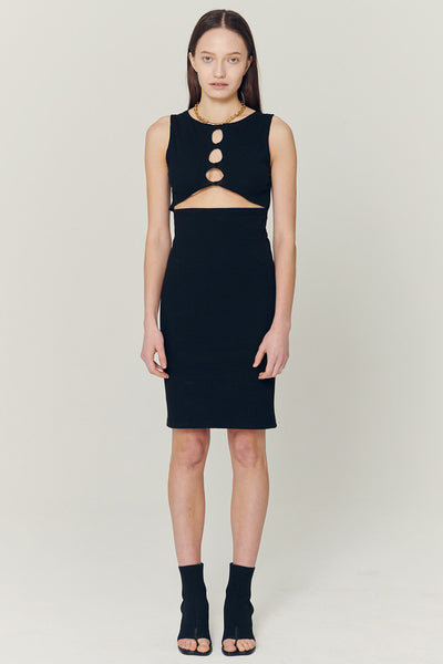storets.com Samantha Back Cut-Out Midi Dress