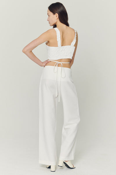 storets.com Thea Wide Leg String Pants