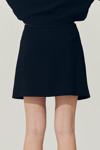 storets.com Re:born Eva Tulip Wrap Mini Skirt