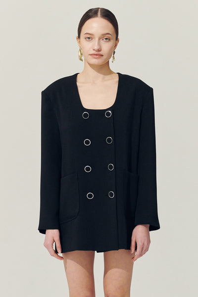 storets.com Re:born Sia Double Button Blazer