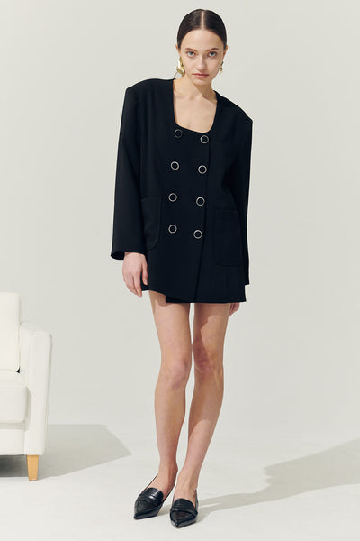 storets.com Re:born Sia Double Button Blazer