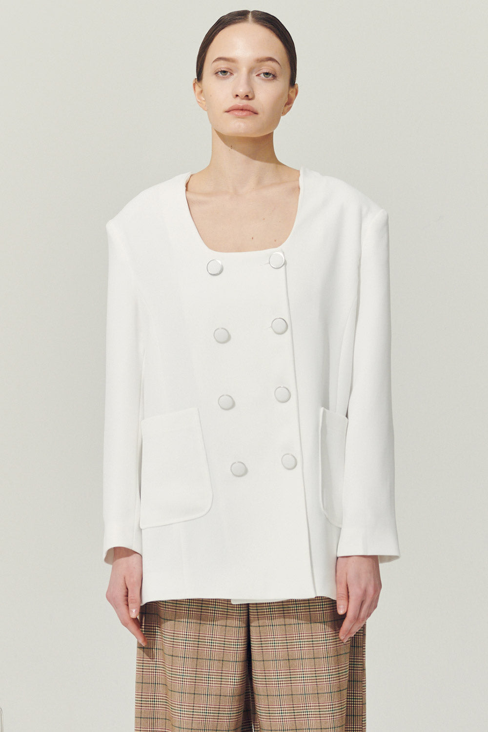 storets.com Re:born Sia Double Button Blazer