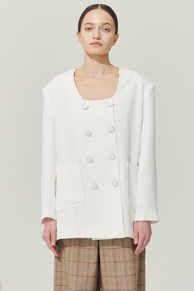 storets.com Re:born Sia Double Button Blazer