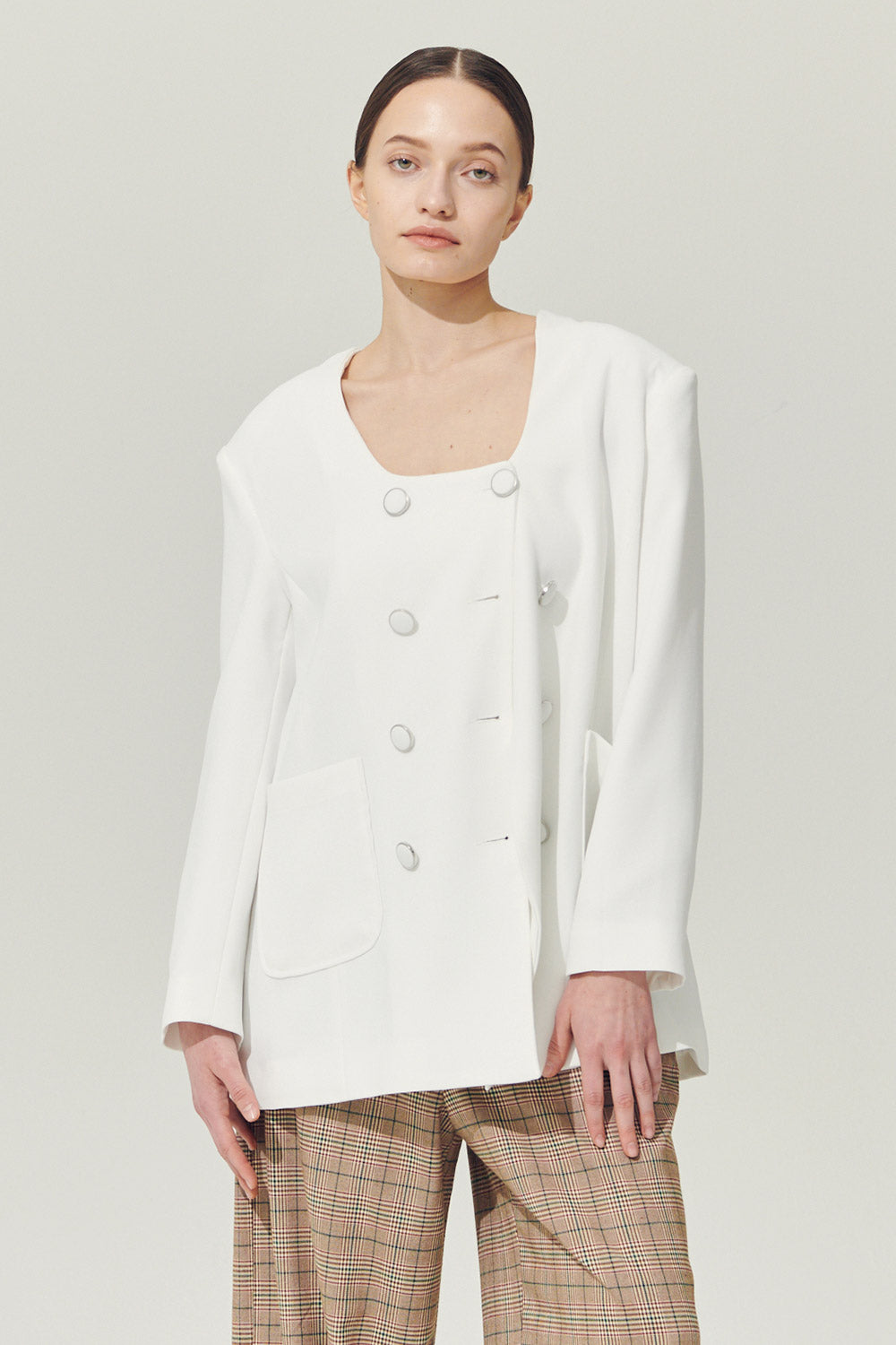 storets.com Re:born Sia Double Button Blazer