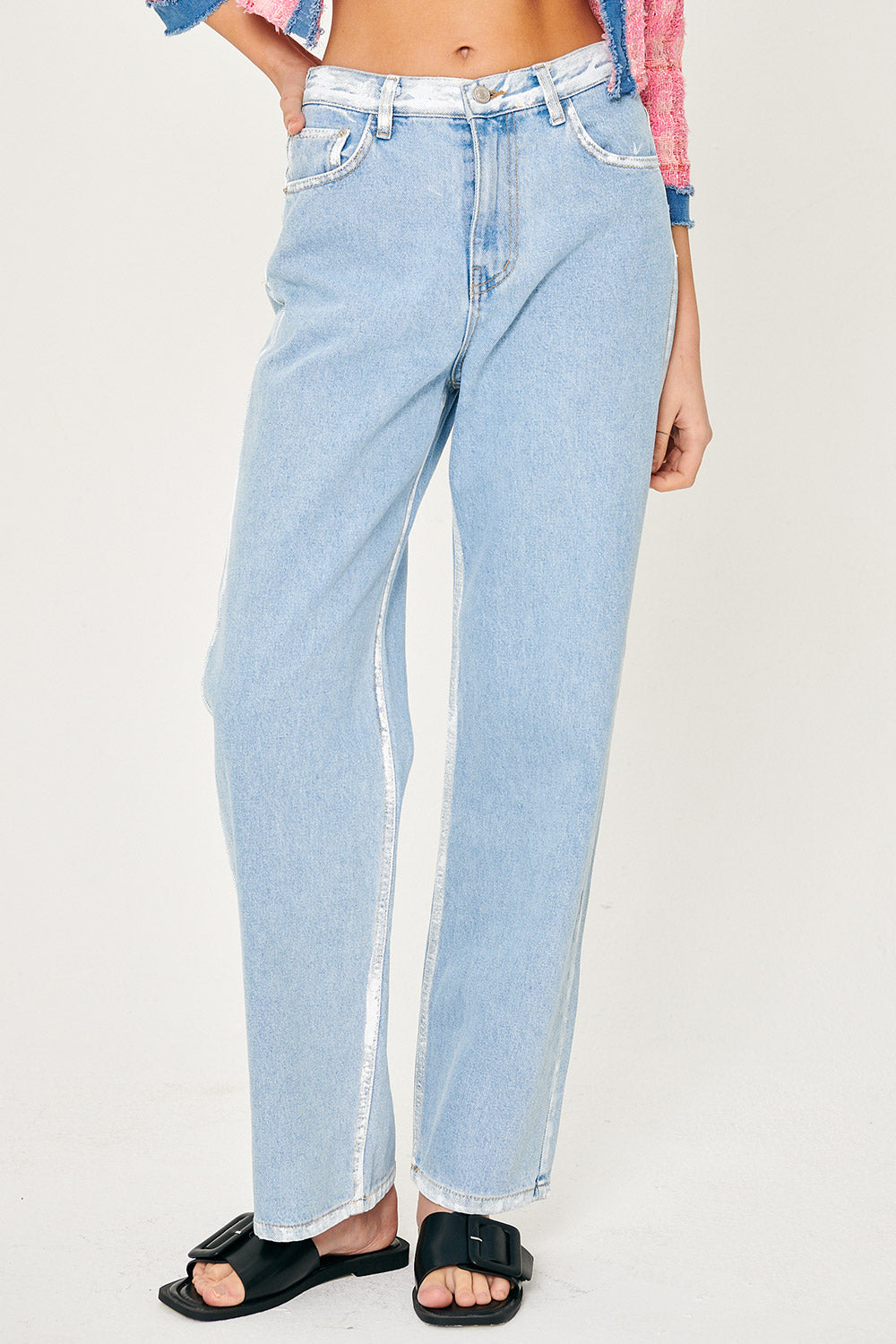storets.com Reagan Painted Relaxed Fit Jeans