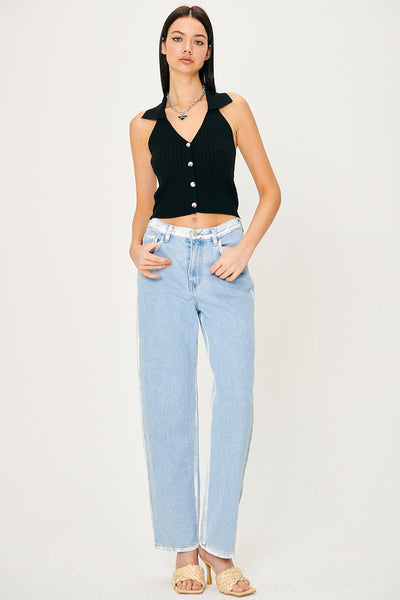 storets.com Avery Knitted Halter Neck Top