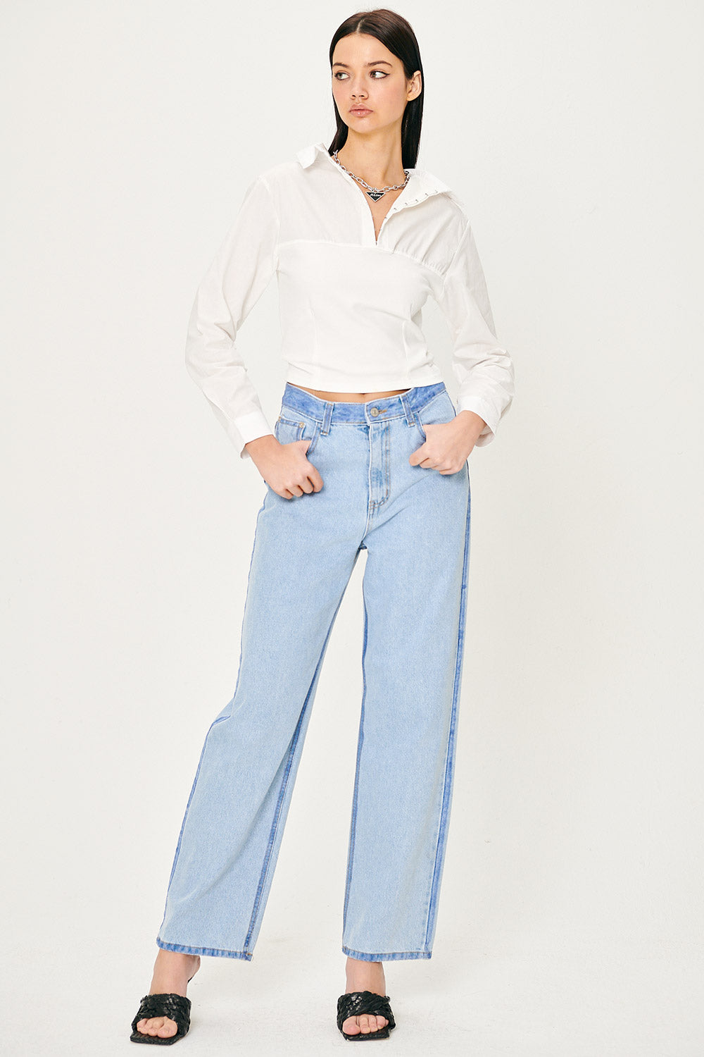 storets.com Reagan Painted Relaxed Fit Jeans