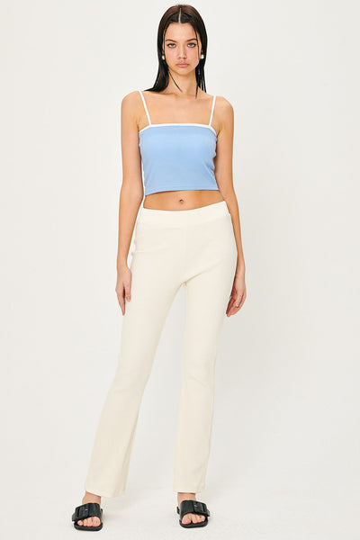 storets.com Ava Ribbed Bootcut Pants