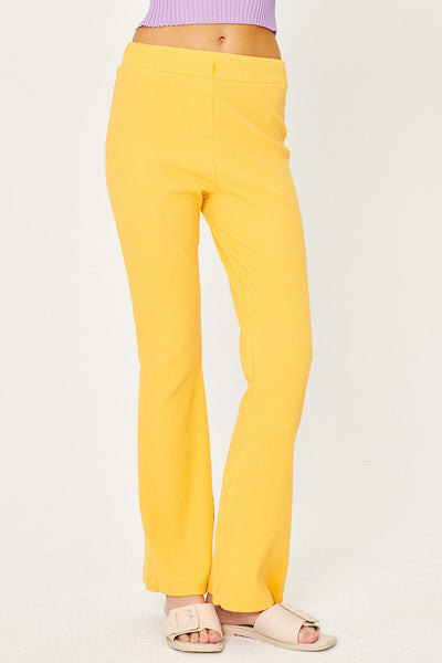 storets.com Ava Ribbed Bootcut Pants
