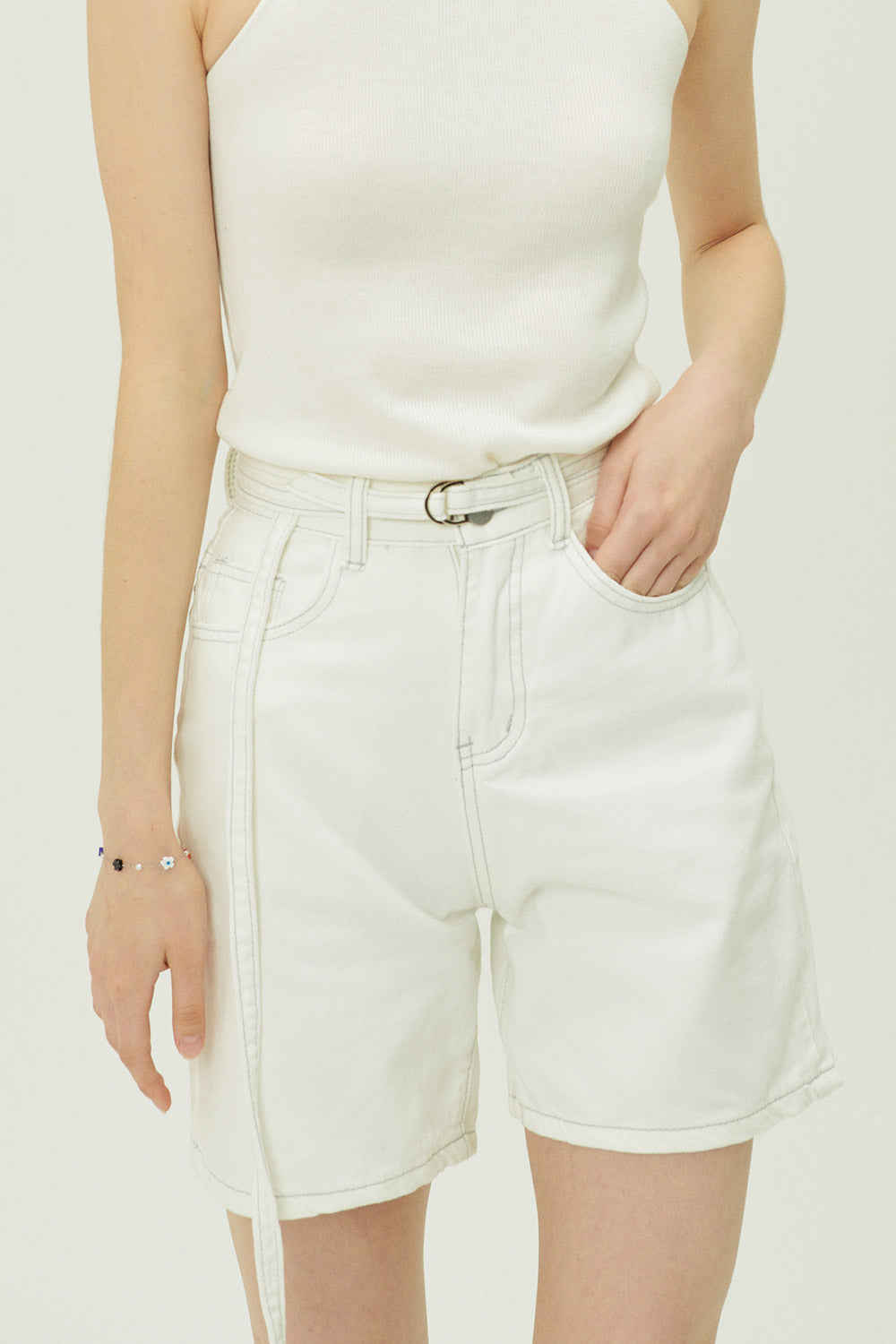 storets.com Lindy Belted Bermuda Shorts