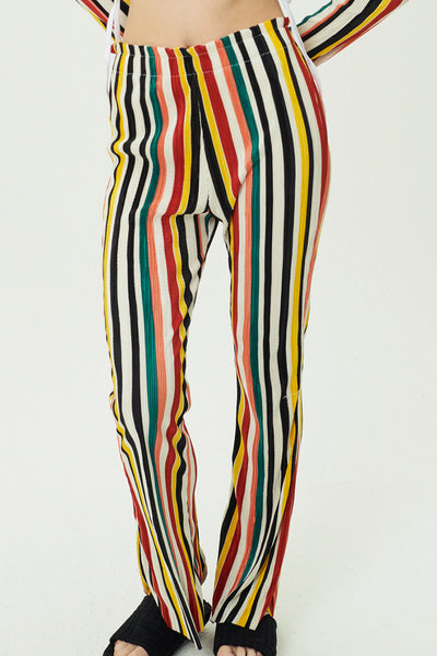 storets.com Nadua Striped Plisse Pants