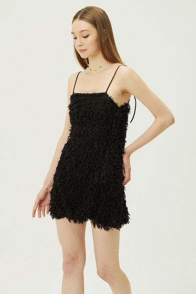 storets.com Liane Faux Feather Dress