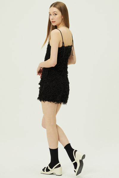 storets.com Liane Faux Feather Dress