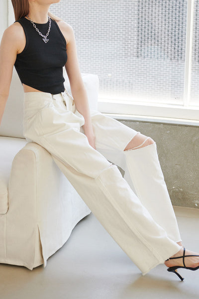 storets.com Vera Slash Cutout Jeans