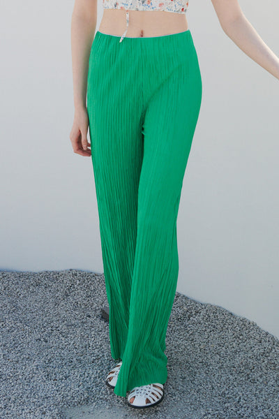 storets.com Maria Flared Leg Plisse Pants