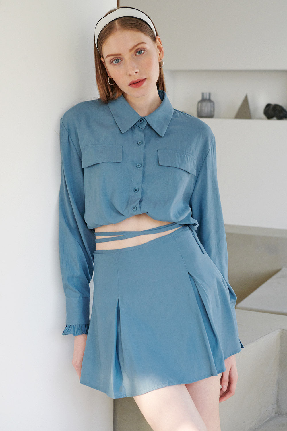 storets.com Valarie Flare Skort w/ String